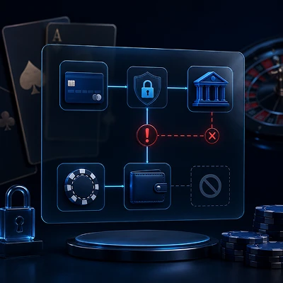 Paiement casino refusé après contrôle de la méthode utilisée